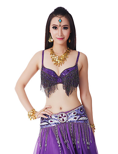 3 Pieces Plus Size Dancewear Belly Dancing Performance Costumes